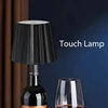 Wireless Bottle Table Lamp Touch Control of 3 Colors and Stepless Dimming Night Lamp Suitable for Bar Wine Bottles Desk Lights 4