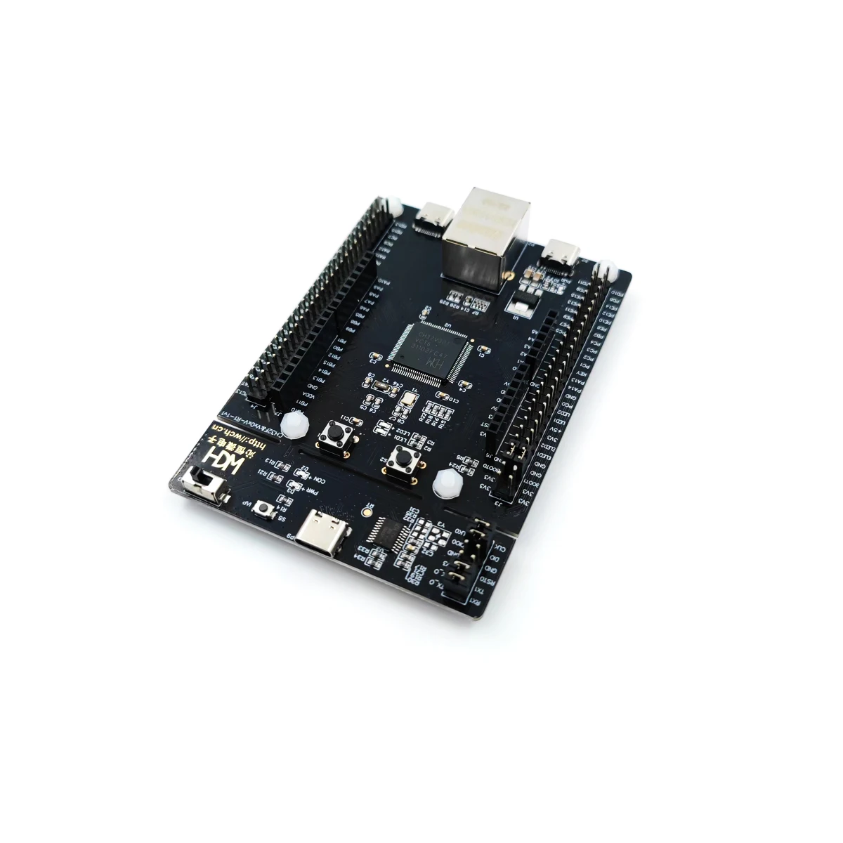 Placa do Desenvolvimento com Portas Uart Ch32v307v-evt-r1 Ch32v307 Risc-v Mcu Wch-link a Bordo - Image 4