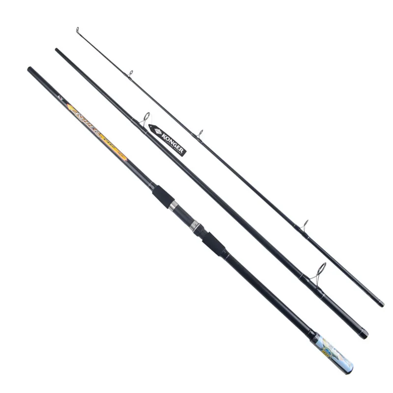 Goture QUESTER Surf Fishing Rod 3.6M 3.9M 4.2M 3 Section Long Casting  Fishing Spinning Rod MH Action Super Hard Sea pole Tackle