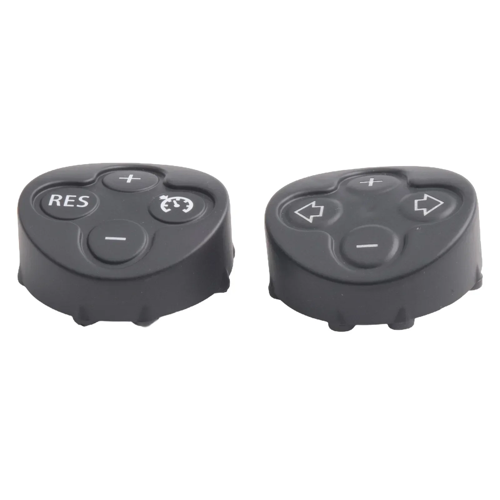 2Pcs Steering Wheel Multifunction Control Switch Cover For MINI R55 R56 R60 Left Right Car Steering Wheel Button Cover Trim