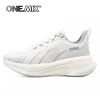 ONEMIX blanc chaussures de course sur route pour hommes coussin d'air chaussures de Sport en plein Air hommes formateurs été chaussures de Jogging chaussures pour femmes 6