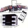 142-color eye shadow, 3-color blush, 3-color eyebrow powder makeup set, makeup artist's special makeup 6