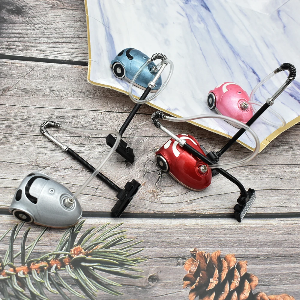 1:12 Mini Vacuum Cleaner Toy Miniature Vacuum Cleaner Toy Model for Boys and Girls Birthday Party Favor Toy