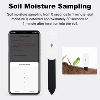 Zigbee Soil Moisture Sensor Monitor Plants Moisture Humidity Temperature Tester Tuya Smart Life Voice Control Google Home Alexa - Image 4
