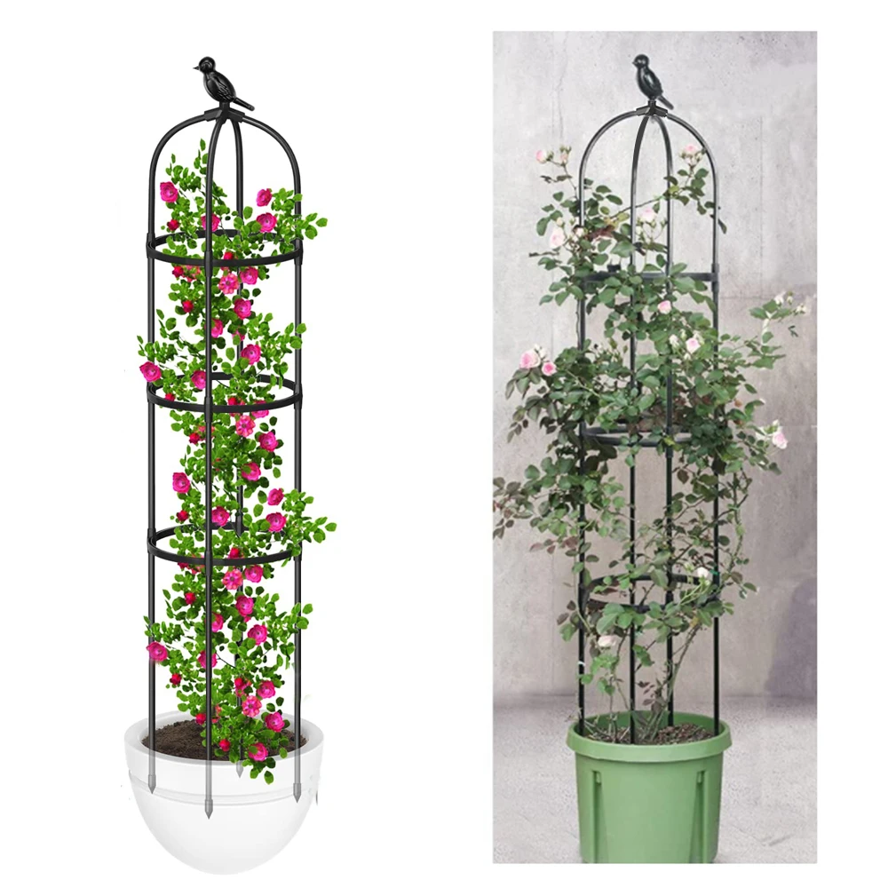 Climbing Plant Trellis Garden Tomato Support Cages For Flowers Plants Support Frame Trellis Climbing DIY Flower Vines Pot Stand plastic plant supports plant climbing support plant stem support plant support stick plant support racks metal plant stand plastic plant stand climbing plant trellis wooden plant stand flower stem holder