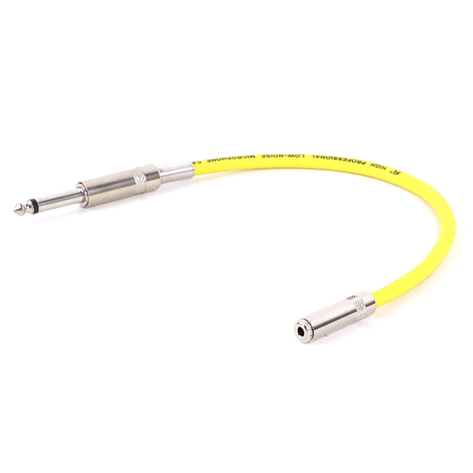 Spezialität 6,35 mm 1/4 Zoll TS-Stecker auf 3,5 mm 1/8 Zoll TRS-Buchse auf gerades Patchkabel für Gitarren usw. 0,3 m-15 m – Detail 6