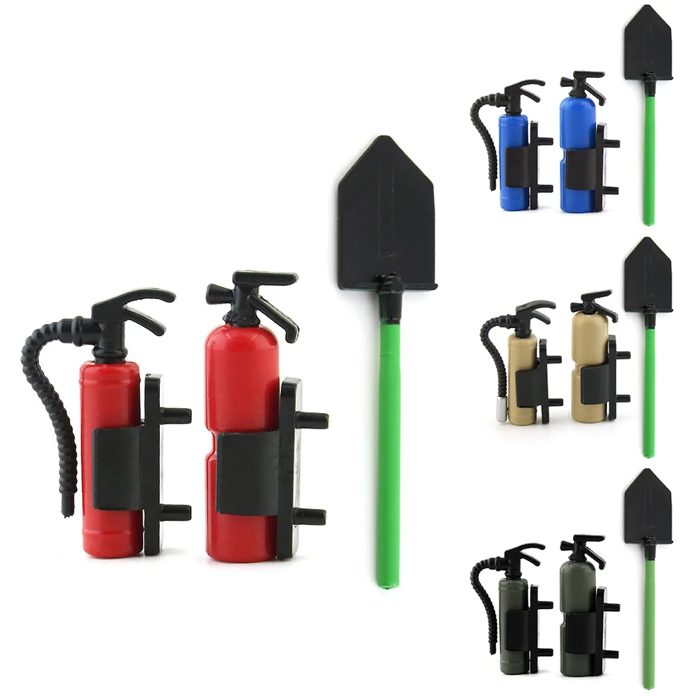 Simulazione Estintore Pala Rc Rock Crawler Compatibile Per 1/10 Trx4 Axial Scx10 Tamiya Cc01 Trx6 D90 D110 Axial Rc Car