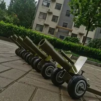 Italian Cannon Model Room Military Decorations, New Year's Table Decoration Gift, Two Kicks Childhood Memories, 1:32 2
