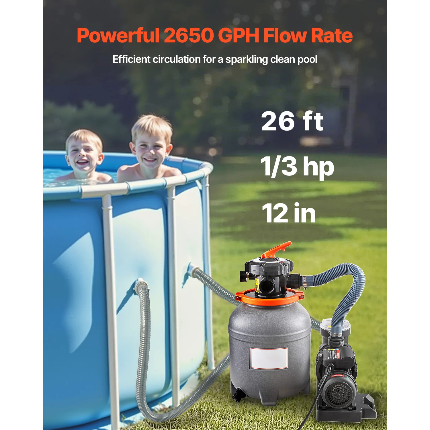 VEVOR Sand Filter Pump 2