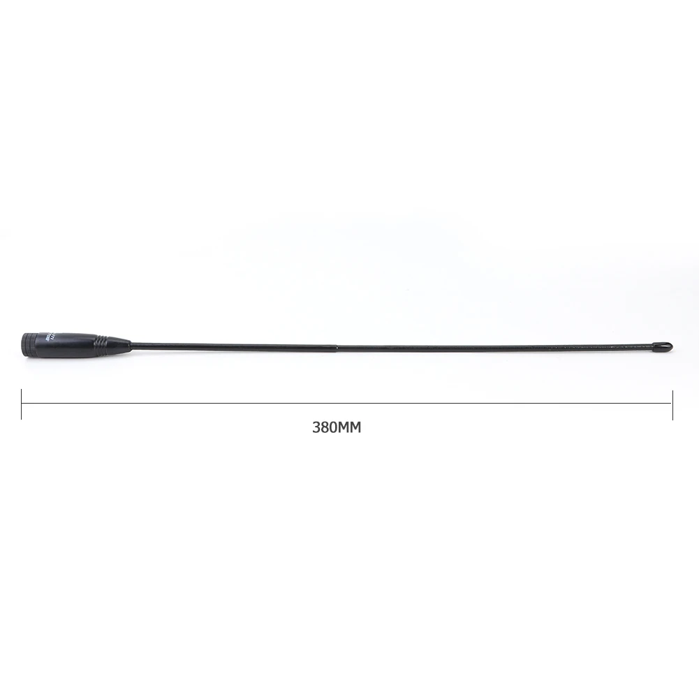 1개 NA-771 SMA-M 남성 안테나 144/430MHz 광대역 블랙 심플 및 2.15dBi 10W YAESU Vertex 양방향 라디오 38cm용