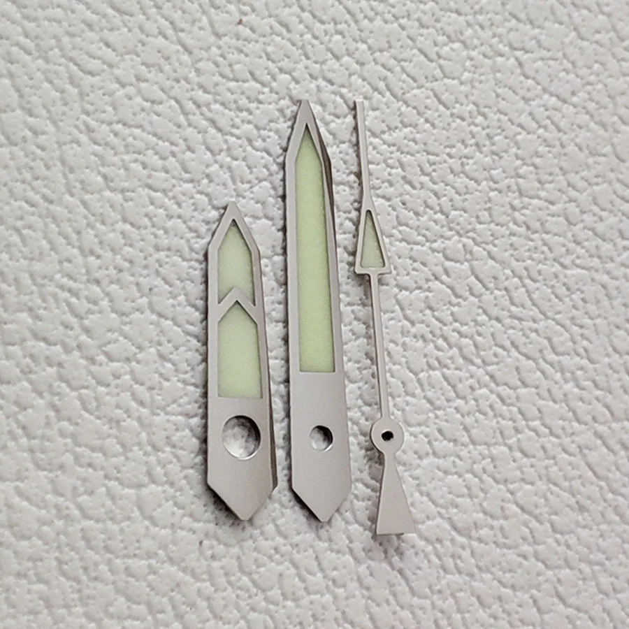 NH35 Hands C3 Green Luminous Hands Three Size 8mm x 12mm x 12.5mm Watch Accessories For NH36 NH38 4R 7S Mechanics Movement