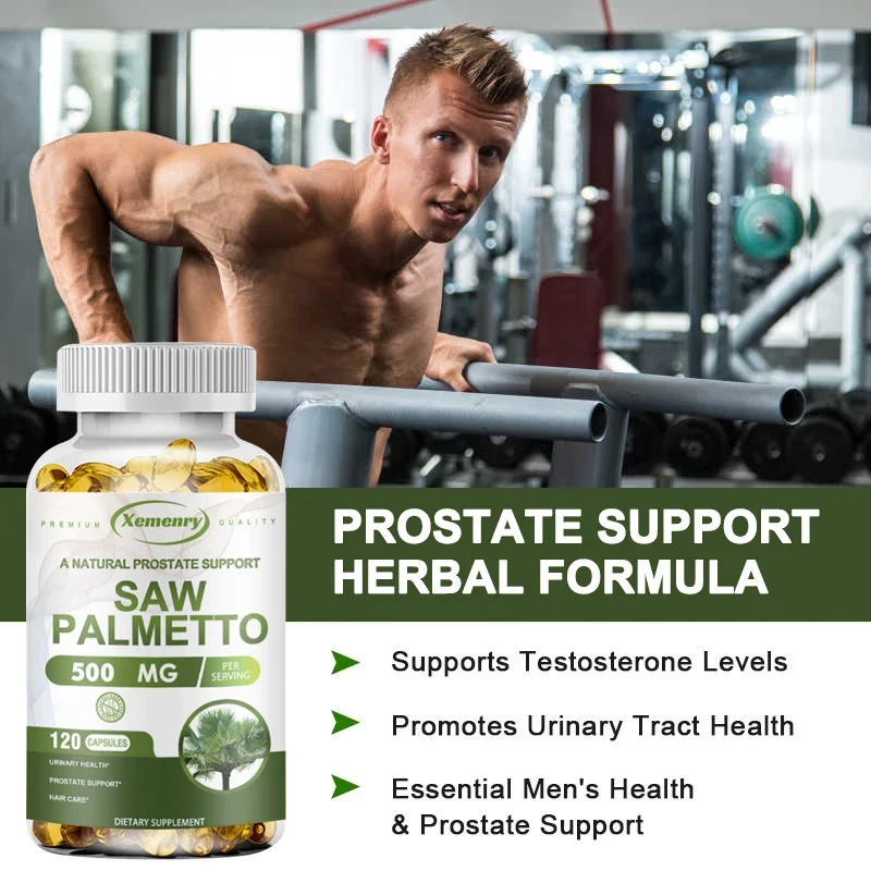 Saw Palmetto Berries-Relieve Frequent Urination, Prostate Health, Hair Growth, Urinary Tract Health