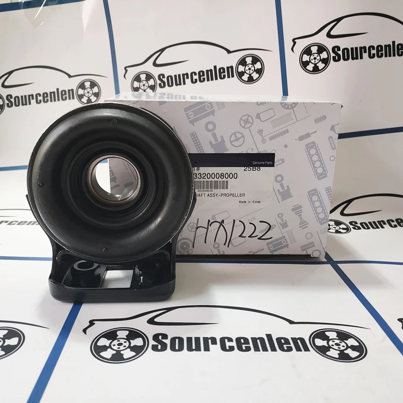 1Pcs New Prop Shaft Centre Support Bearing 3320008000 For Ssangyong Actyon Kyron Rexton 3320009000 Drive Shaft Support