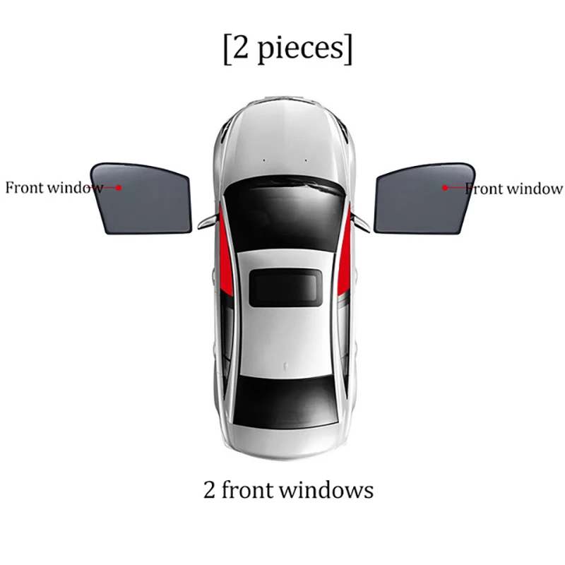 For Volkswagen VW Golf 8 Mk8 2020-2023 Magnetic Car Sunshade Visor Front  Windshield Curtain Rear Side Baby Window Sun Shade - AliExpress