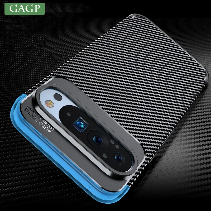 Premium Shockproof Carbon Fiber Phone Case - Soft TPU Silicone Cover