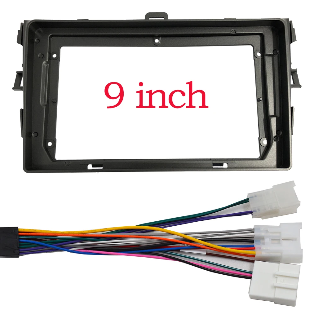 2 Din ڵ  , 9 ġ  ũ ڵ Ƽ̵ ÷̾, Toyota Corolla 2006 2007 2008 2009 2010 2011