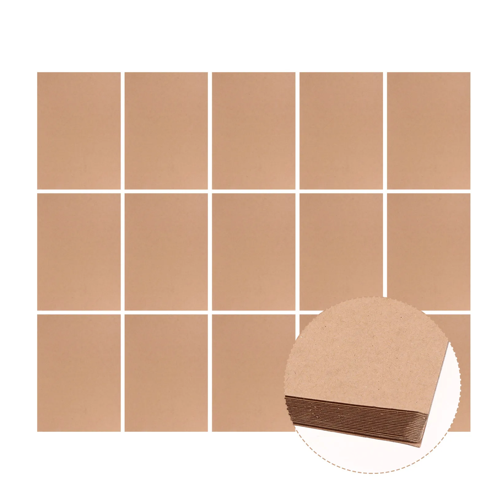 20Pcs 플랫 크래프트 종이 판지 시트 A3 헤비 듀티 소재 배송 용품에 적합 DIY 공예 프로젝트 음식 꽃
