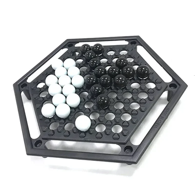 Board game Table Games Abalone Family Board Game Intellectual Development Desktop Party Home Marble Strategy Game For Children Kids board game table games