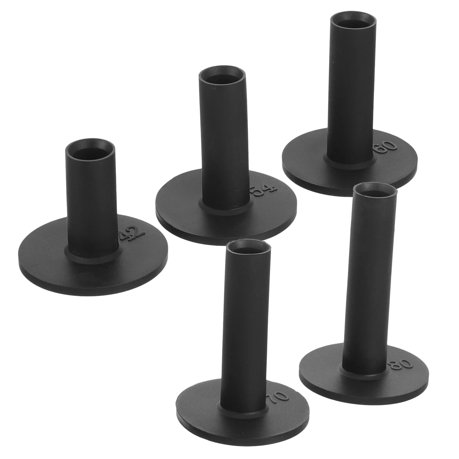 

5 Pcs Golf Pins Flexible Golfs Tee Balls Tees Stands Holders Dedicated Practice Mat Practical