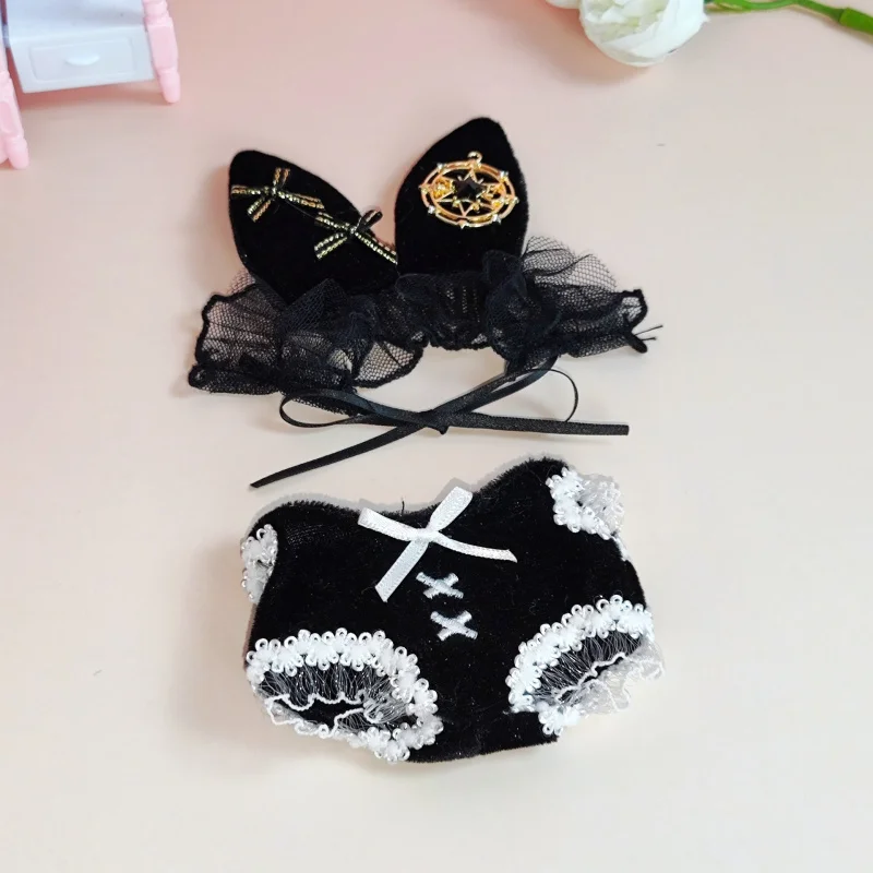 Sexy lace black two-piece suit