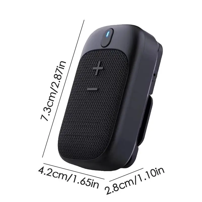 Wireless Speaker Portable Stereo Bass for Outdoor Use Wearable Waterproof Portable Shower Speaker for Camping BBQ Hiking