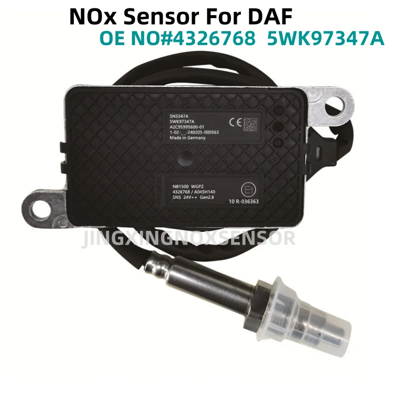 

4326768 5WK97347A 5WK9 7347A оригинальный новый датчик кислорода азота 24 В для двигателя DAF CUMMINS аксессуары для грузовиков и автомобилей