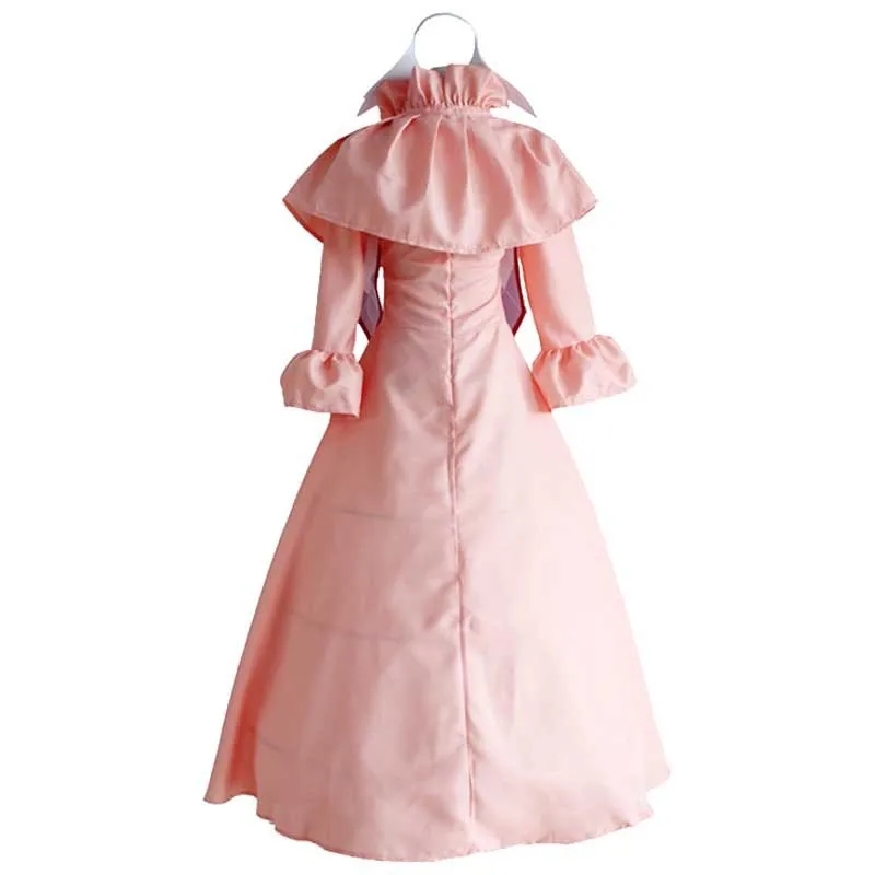 Fairy Tail Mavis Vermilion Cosplay Costume for Women (Unofficial)