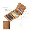 New Short Men Wallets Small Card Holder Photo Holder Vintage Male Purses Engraved Wallets High Quality Leather Men Wallet Clutch 6