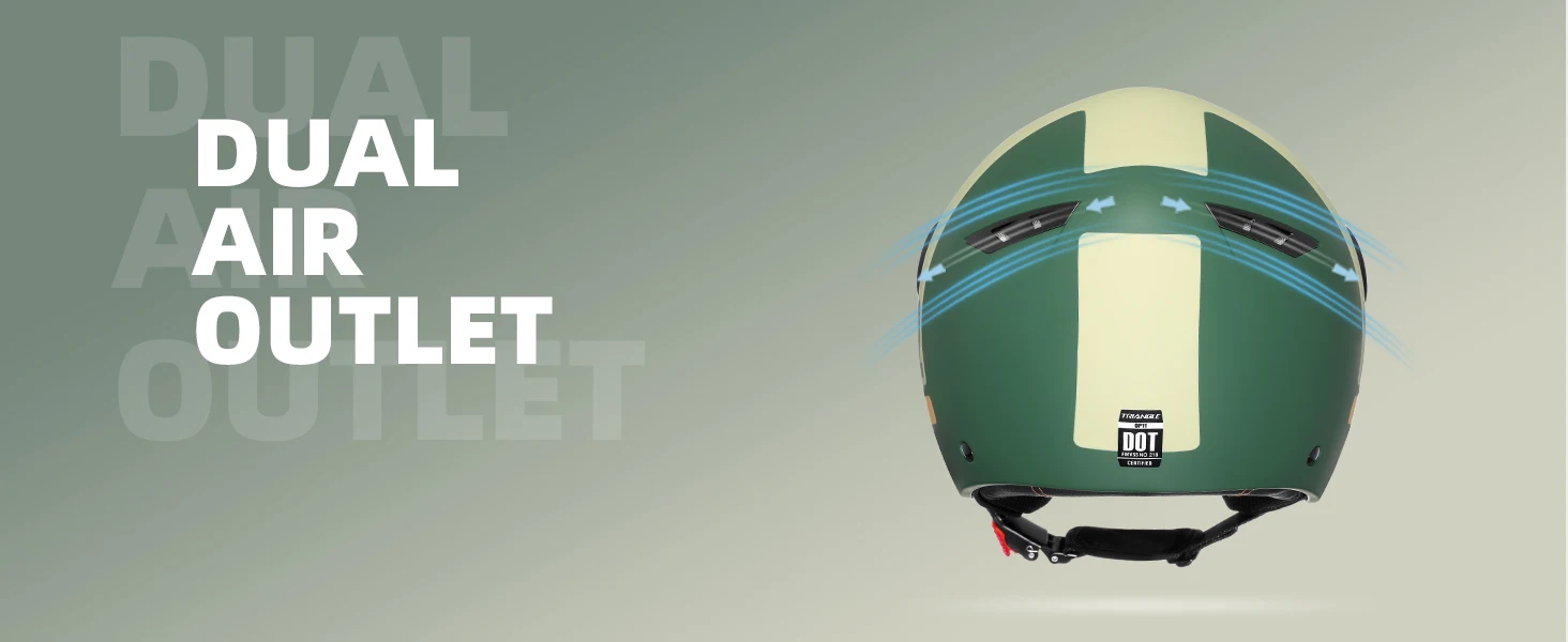open face motorcycle helmet