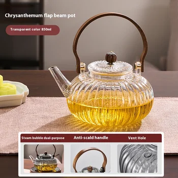 GIANXI Puer Glass Teapot 1