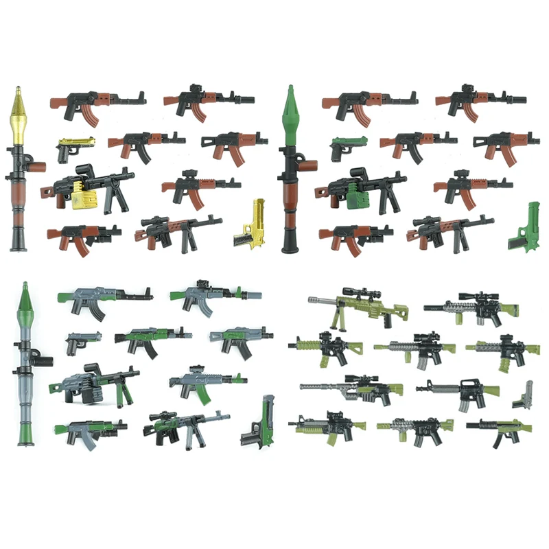City SWAT Ghost Commando Figures Special Forces Building Blocks Modern Army Soldier Police Military Weapon Bricks Toys For kids 5