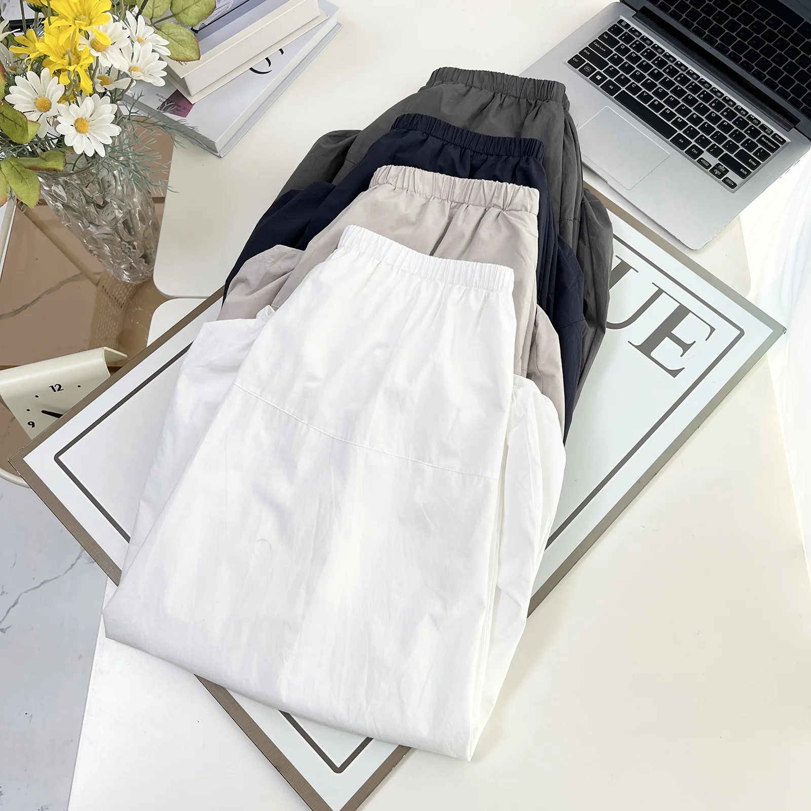 XXXXL Fashion Plus Size Women's Skirts Autumn Of 2025 Simple Casual mid-length Bud Skirts