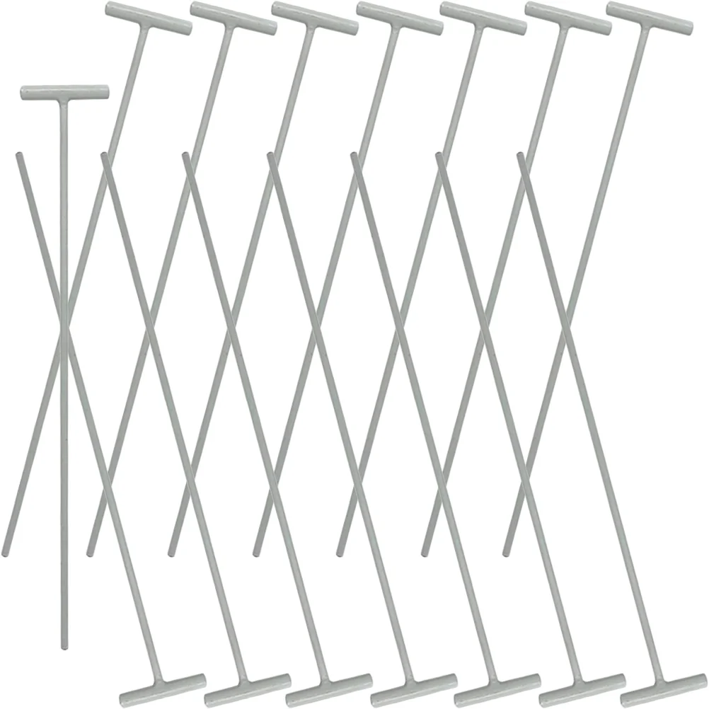 15 Pcs By Liver Bird Door Bar Pigeon Iron Entry Wire Trids Rods For Cage White