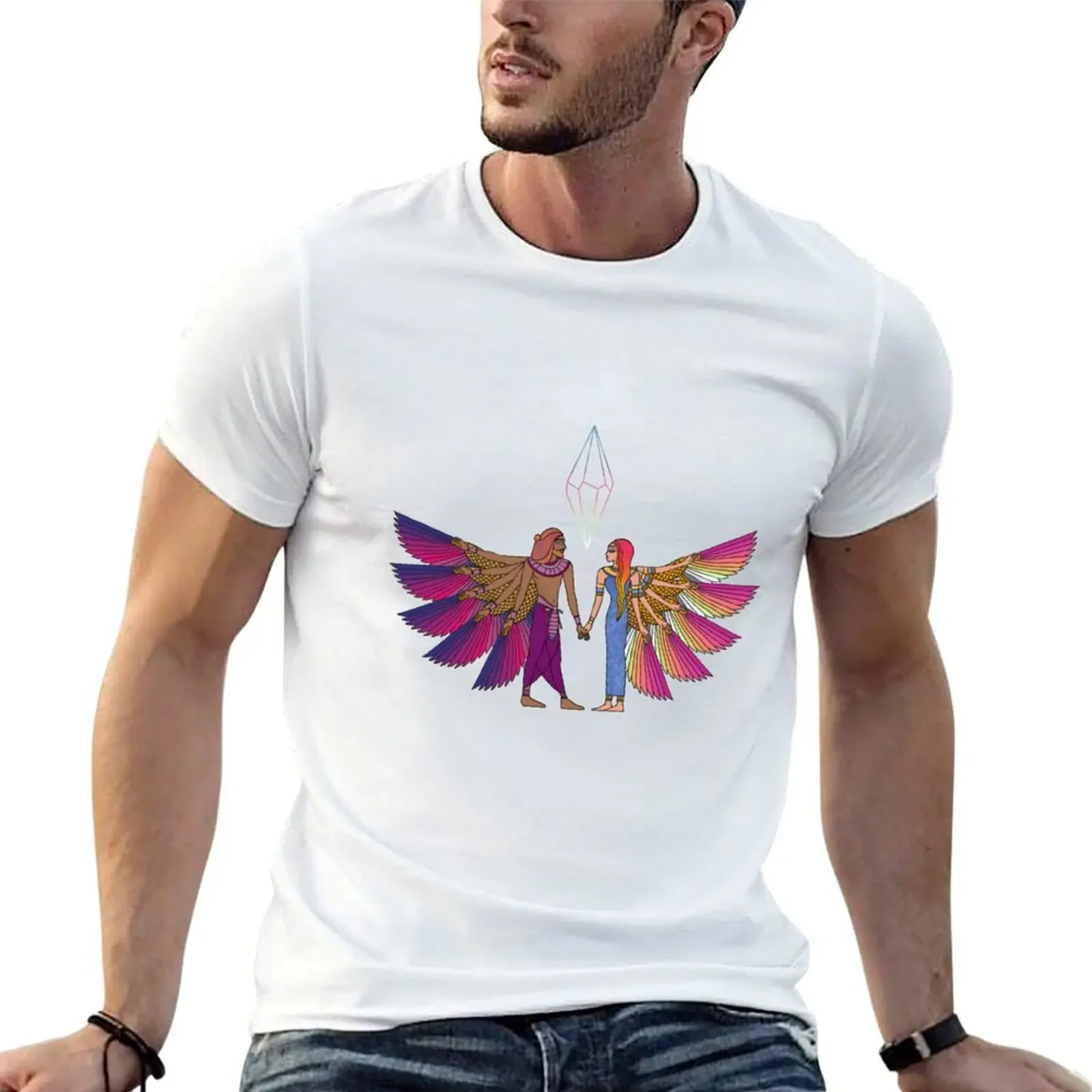 

Aurora Couple T-shirt quick-drying vintage plus size tops mens plain t shirts
