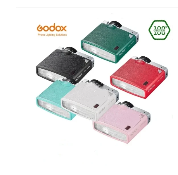 Godox Color Lux Junior Camera Flash Gn12 6000K ± 200K 7 Livelli Flash Speedlite Trigger Per Canon Nikon Fuji Olympus Sony Camera