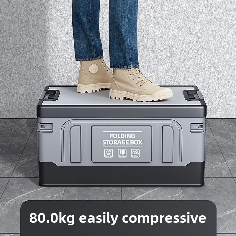 New Car Trunk Storage Box Foldable Auto Trunk Camping Organizer Box For Land Rover Range Rover Sport Evoque Freelander Velar