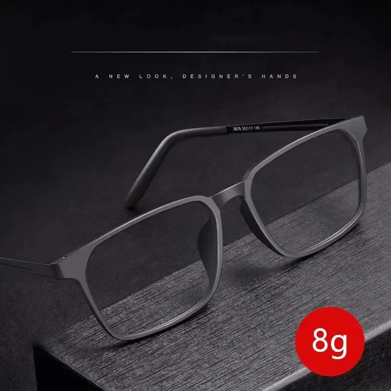 

Ultra-Light Pure Titanium Blue Light Blocking Reading Glasses Men Women TR90 Sport Far Sight Optical Eyeglasses Diopters 0To+4.0