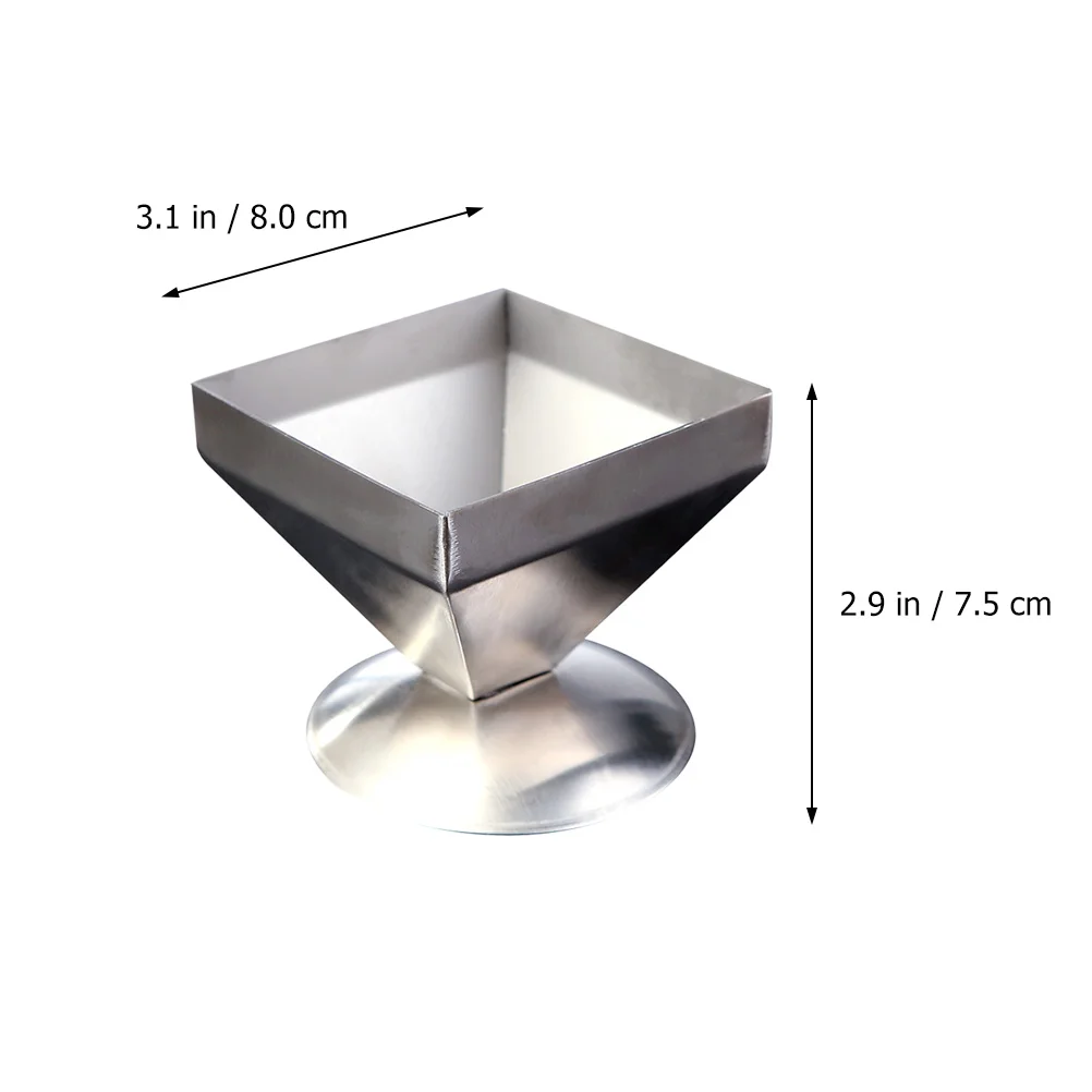 

Pagoda Meat Mold Rice Shaping Gadget Stainless Steel Dishes Making Tool for