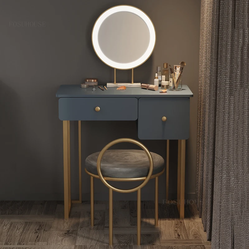 Nordic Designer Dormitory Drawer Dressing Tables Bedroom Homestay