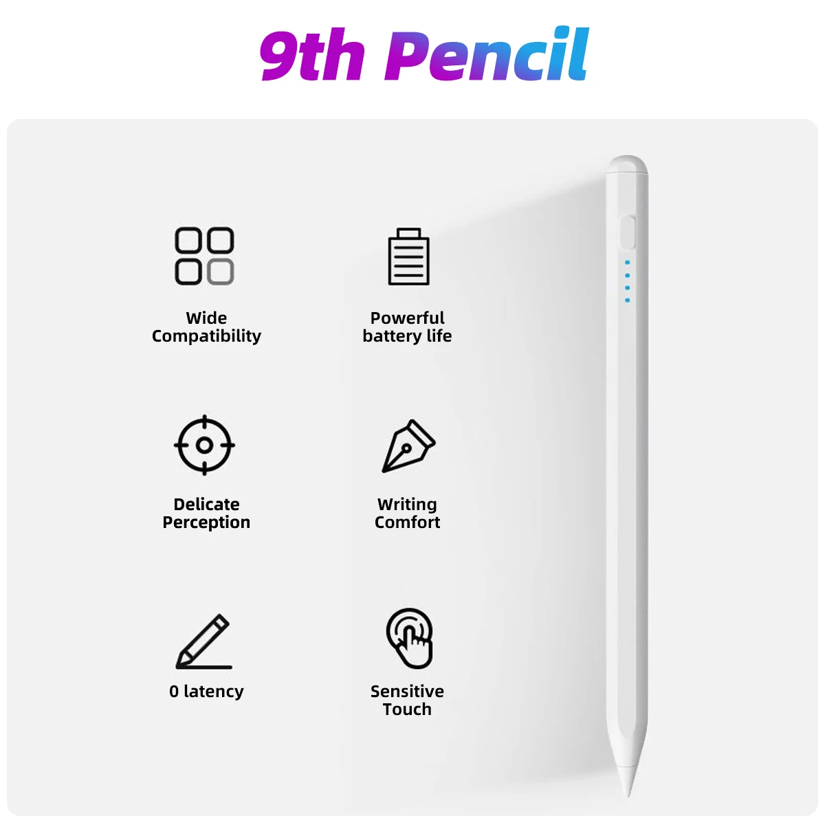 FONKEN Universal Stylus for Tablet Touch Screes Pen for Ipad Samsung Xiaomi Drawing Pencil Caneta Touch Lapiz Tactil Para Tablet