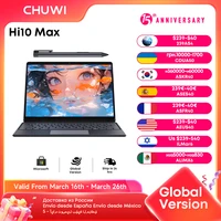 CHUWI 2024 Hi10 Max 2 IN 1 Tablet Laptop Intel Core N100 12.96" 3K IPS Screen 12GB RAM 512GB SSD Tablets Windows 11 2.4G/5G Wifi 1