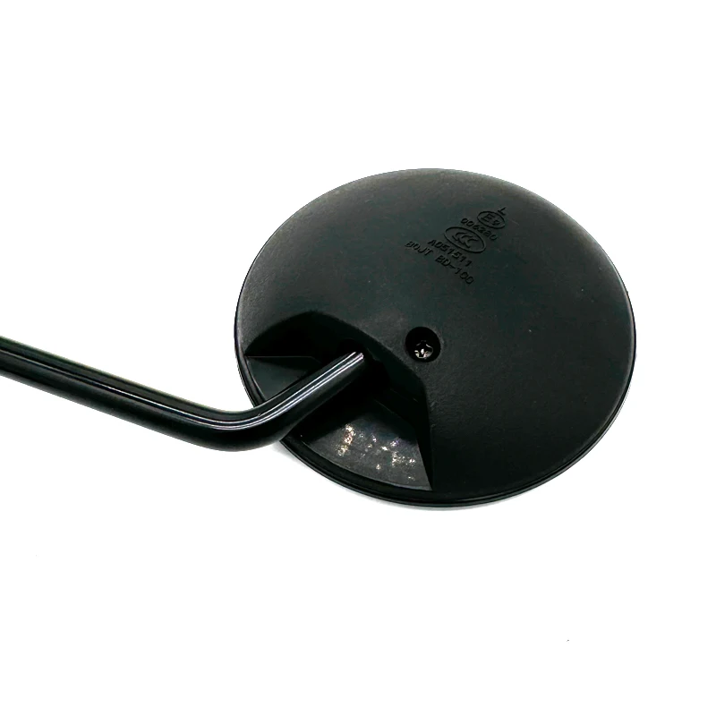 1pair Universal Motorcycle Rounded Side Back View Mirror Motorbike E-bike Scooter 10mm 8mm Rearview Mirrors 4