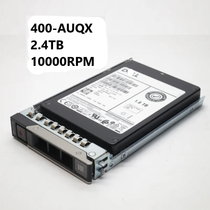 

NEW HDD 400-AUQX 2.4TB 10000RPM SAS 12Gb/s Hot-Pluggable 256MB Cache 2.5-Inch Hard Drive with Tray for De+ll PowerEdge Server