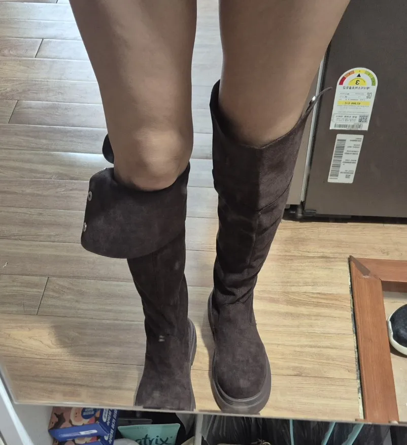 Bottes hautes Talon Épais Automne et Hiver