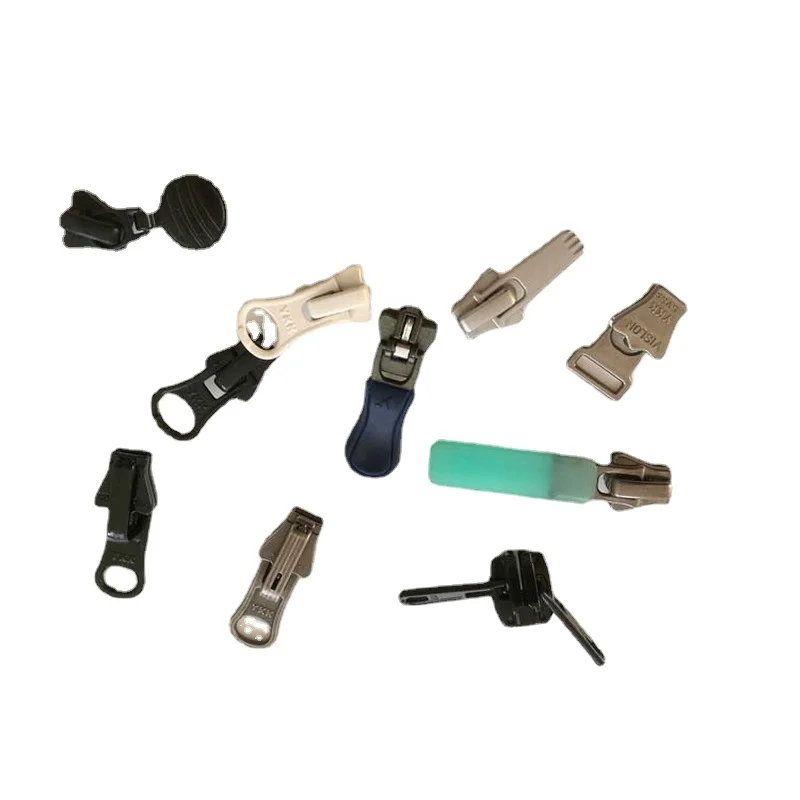 

20pcs/Lot 5# Ykk Resin Zipper Pull Slider VS Head Double Open Up Bottom End Jacket Repair Tailor Sewing Accessory