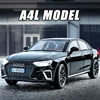 1:32 AUDI A4 Alloy Car Model Sound and Light Pull Back Children's Toy Collectibles Birthday gift 1