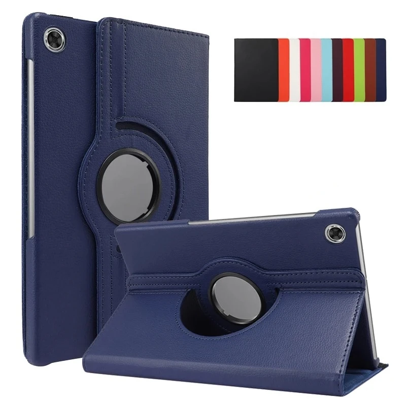 Premium PU Leather 360° Rotating Flip Cover & Stand