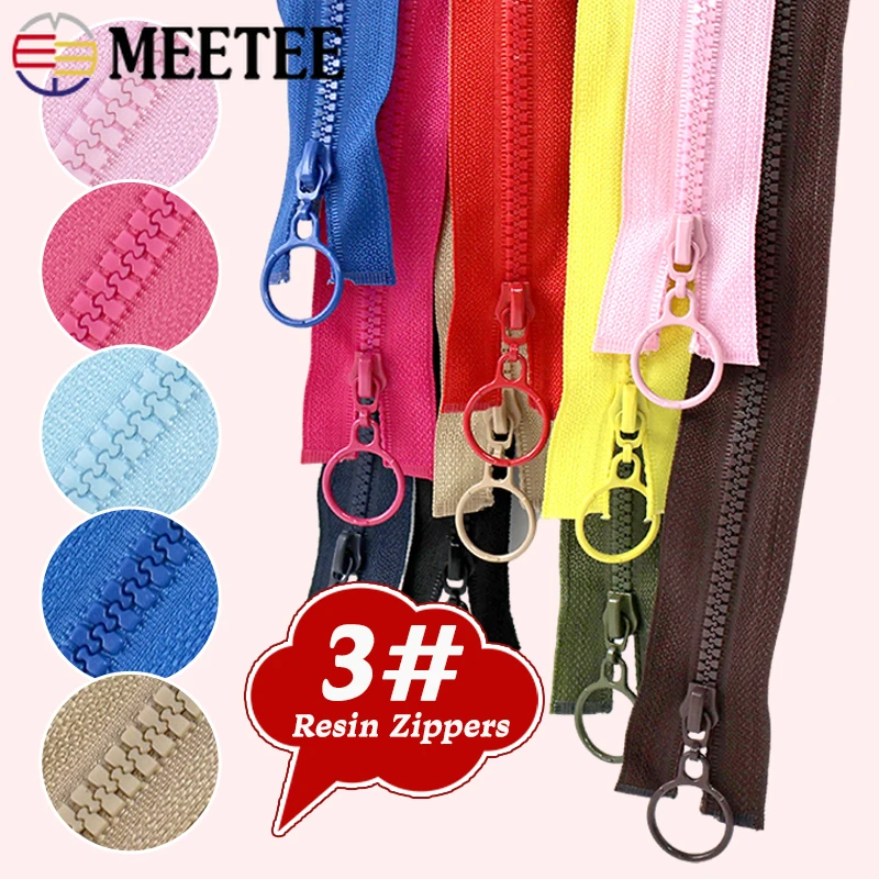 5/10/20Pcs3#ResinZipper25/60cmClose/OpenEndZipClothingDecorZipsBagClosureZippersRepairKitDIYSewingAccessories-AliExpress15
