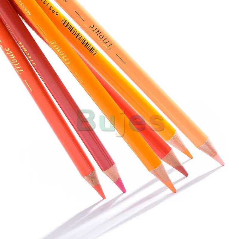 Marco-色とりどりの鉛筆セット,300色,ギフトボックス,アーティスト用の