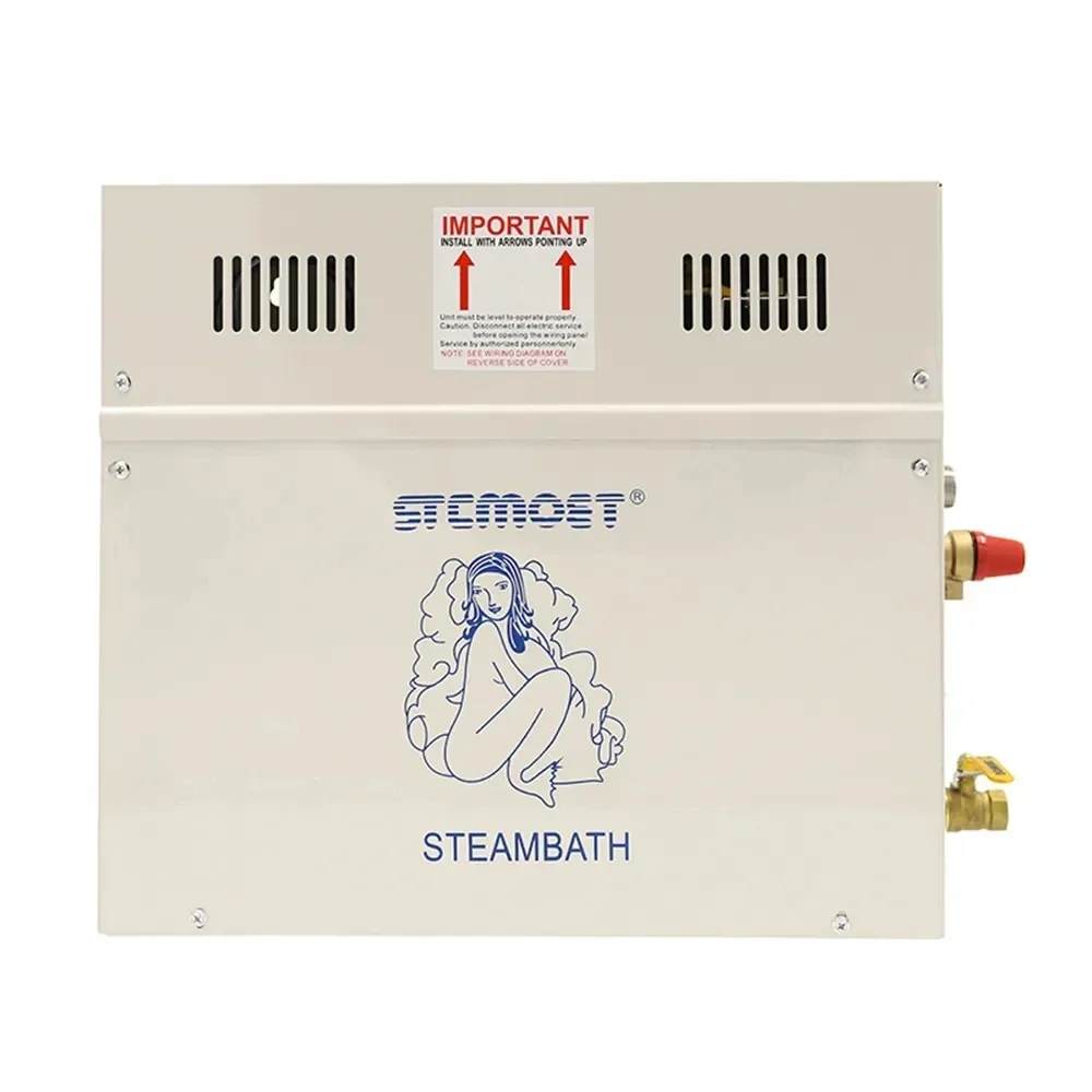 6KW Sauna Spa Steam Generator 220V/240V For Home Steam Shower & Digital Controller Sauna Room SPA Steam Bath Machine 5